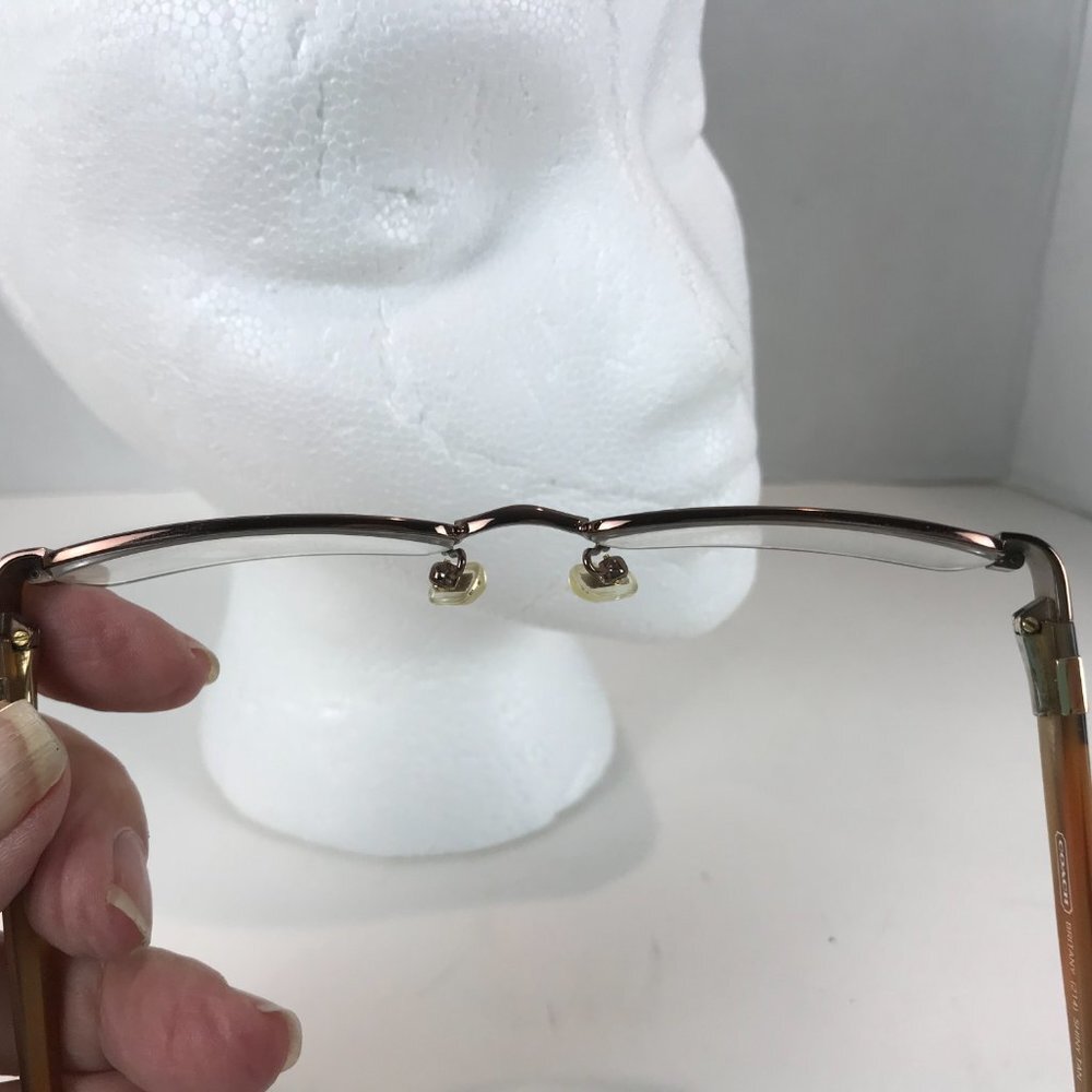 Coach "Brittany" Designer Logo eyeglass frames - Picture 8 of 9